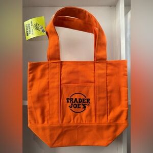 Trader Joe’s Orange Halloween Tote Bag